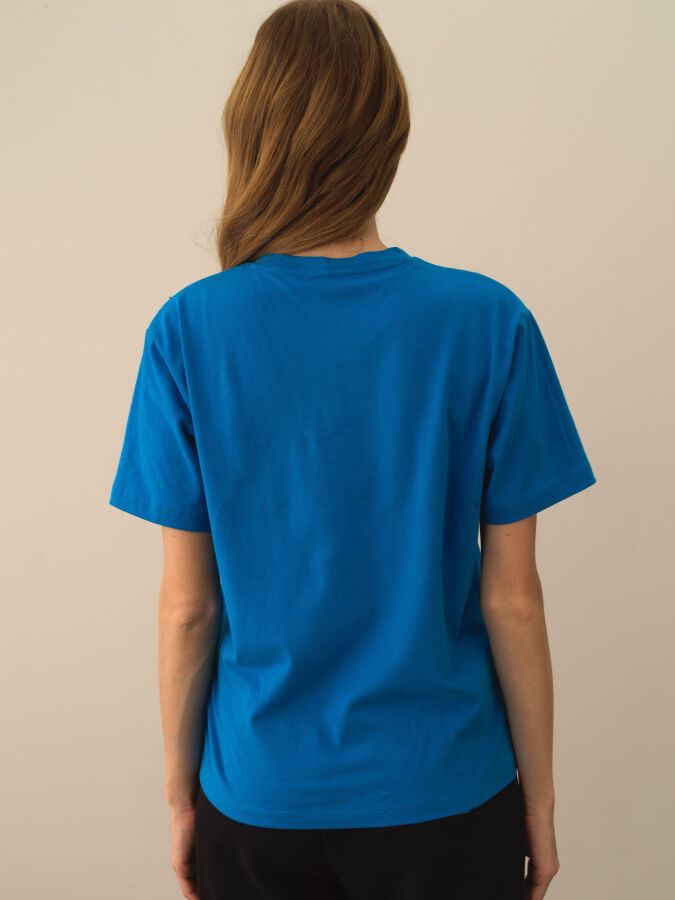 100% Cotton Oversized Printed T-Shirt - Xint