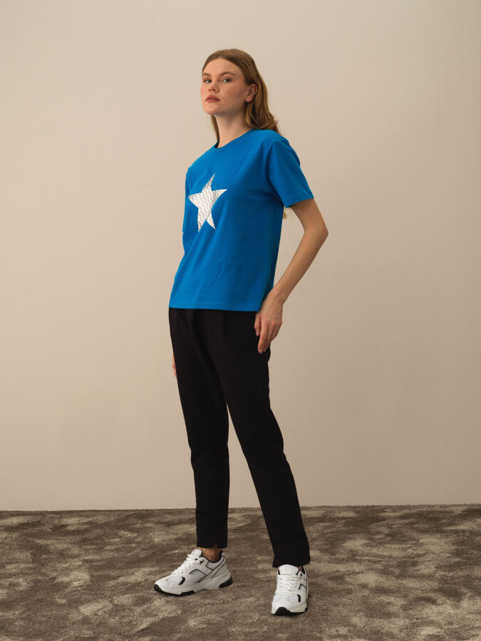 100% Cotton Oversized Printed T-Shirt - Xint