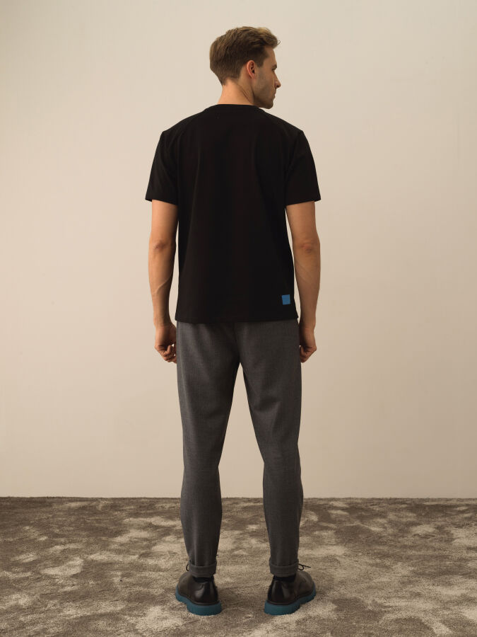 100% Cotton Regular Fit Printed T-Shirt - Xint