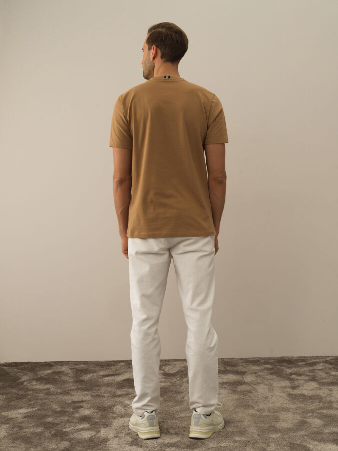 100% Cotton Regular Fit Printed T-Shirt - Xint