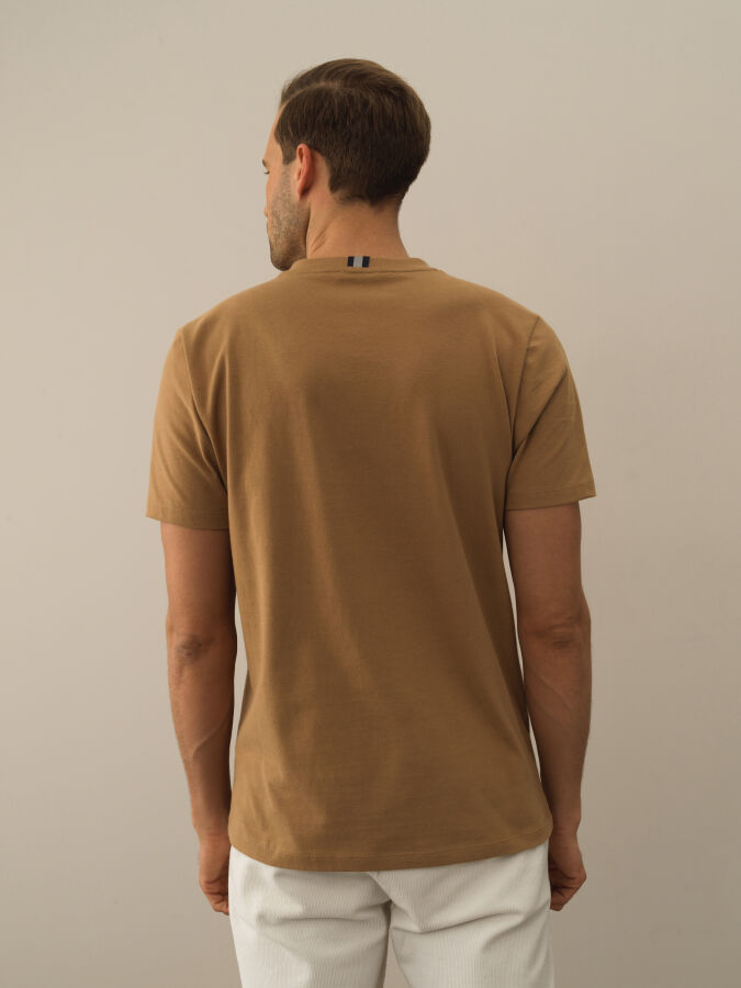 100% Cotton Regular Fit Printed T-Shirt - Xint