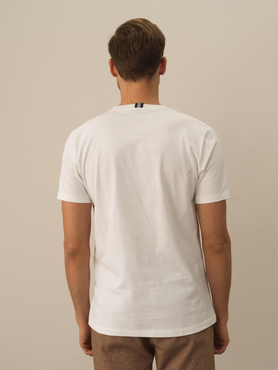 100% Cotton Regular Fit Printed T-Shirt - 3