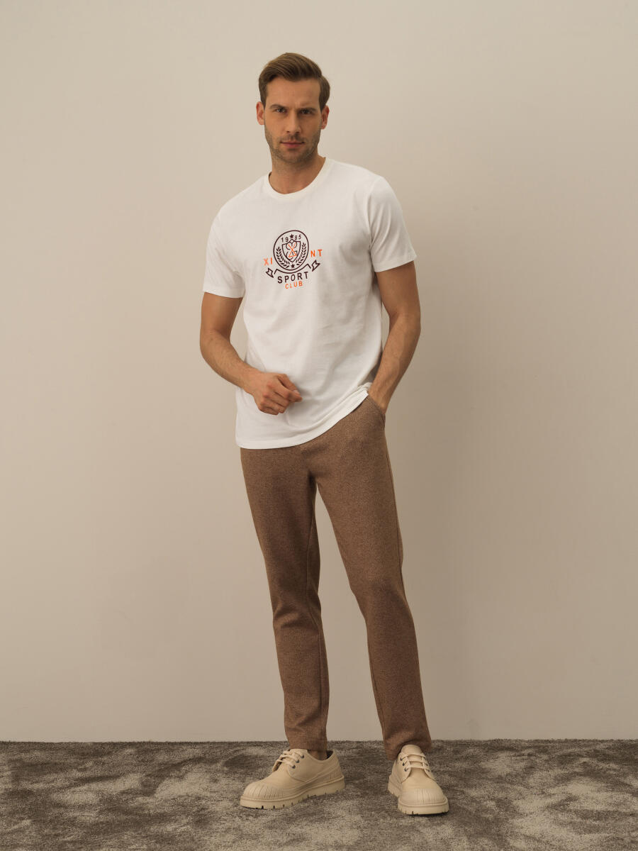 100% Cotton Regular Fit Printed T-Shirt - 2