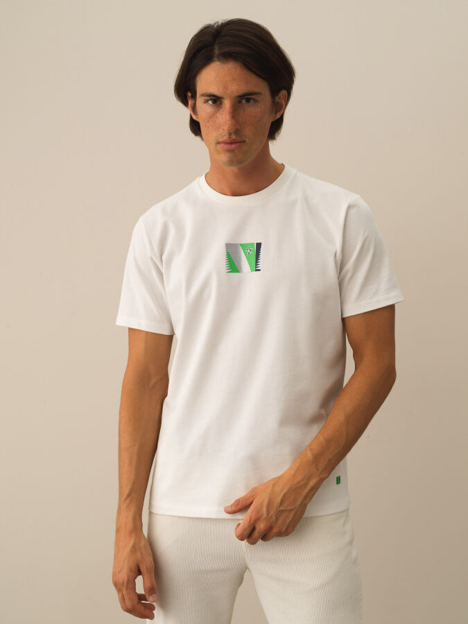 100% Cotton Regular Fit Printed T-Shirt - Xint