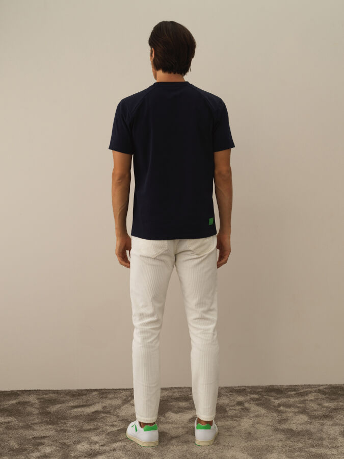 100% Cotton Regular Fit Printed T-Shirt - Xint