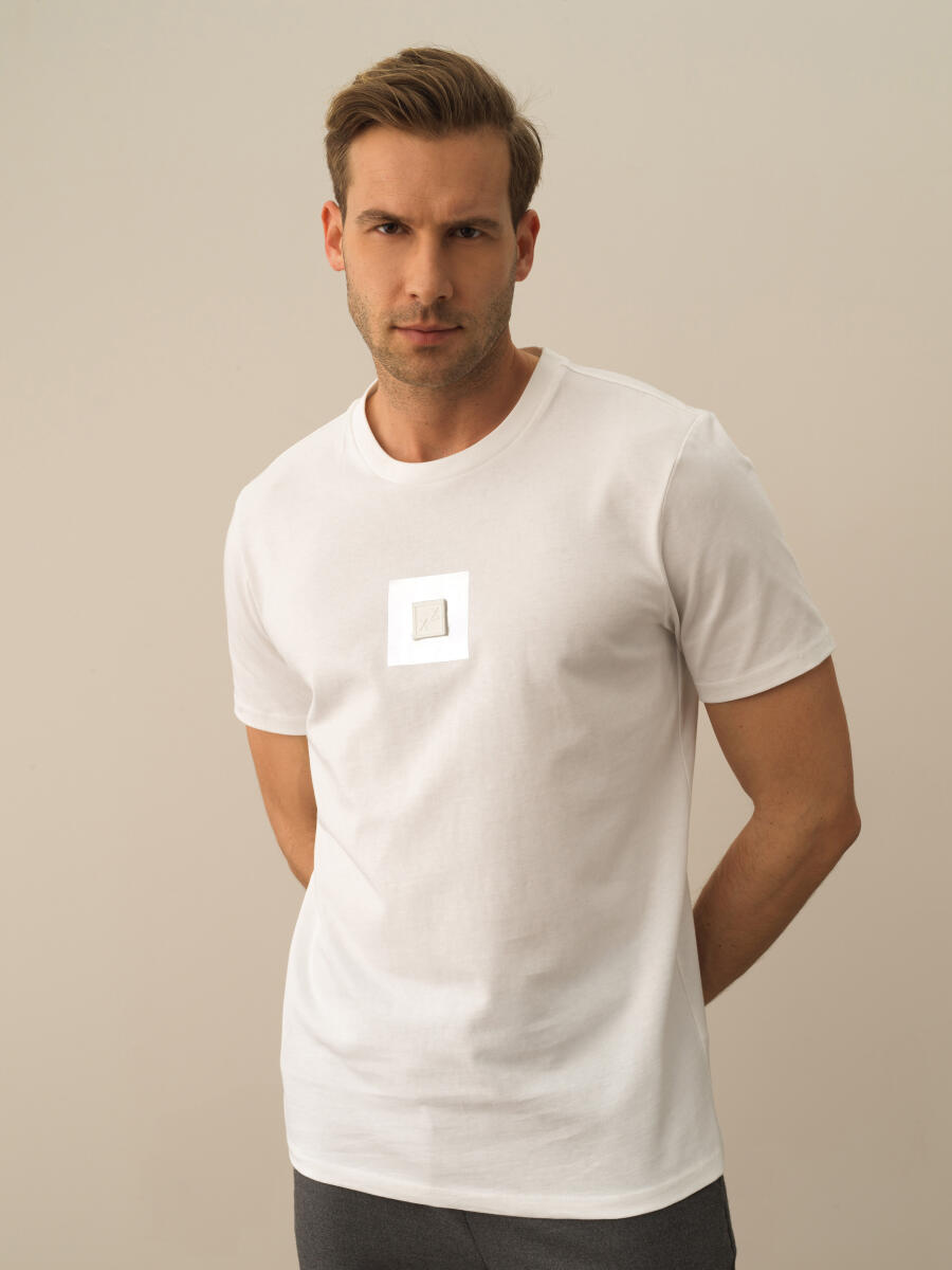 100% Cotton Regular Fit Printed T-Shirt