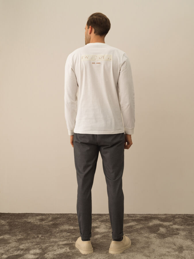 100% Cotton Regular Fit Printed T-Shirt - Xint