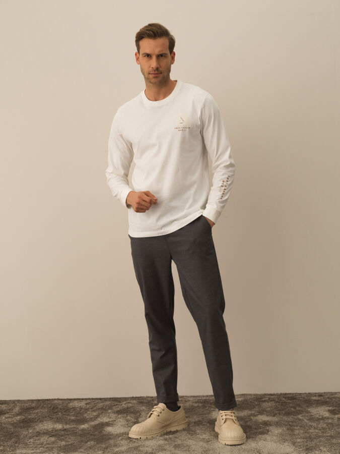 100% Cotton Regular Fit Printed T-Shirt - Xint