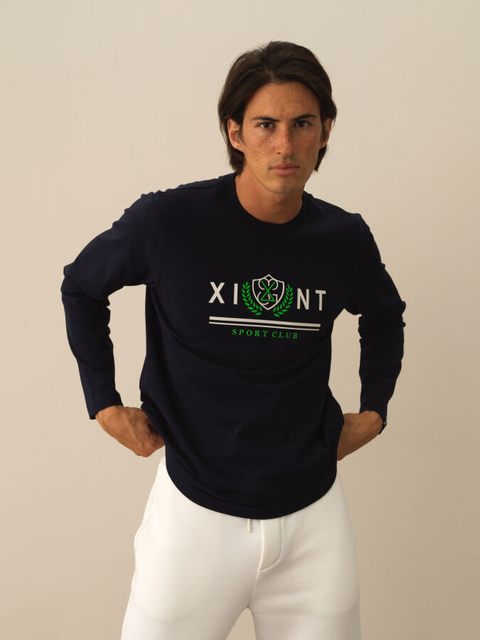 100% Cotton Regular Fit Printed T-Shirt - Xint
