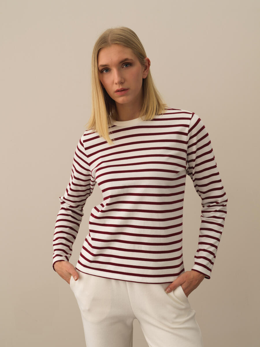 100% Cotton Regular Fit Striped T-Shirt