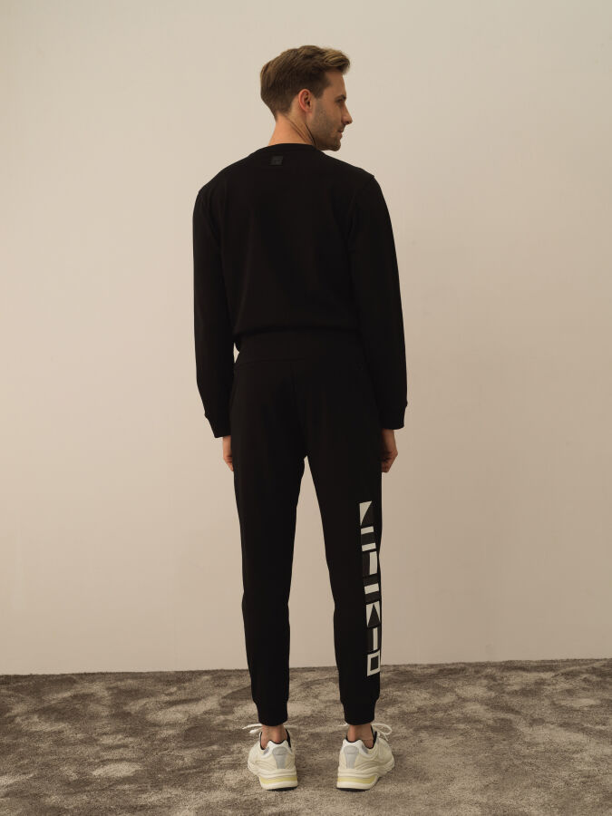 100% Cotton Regular Fit Sweat Pants - Xint