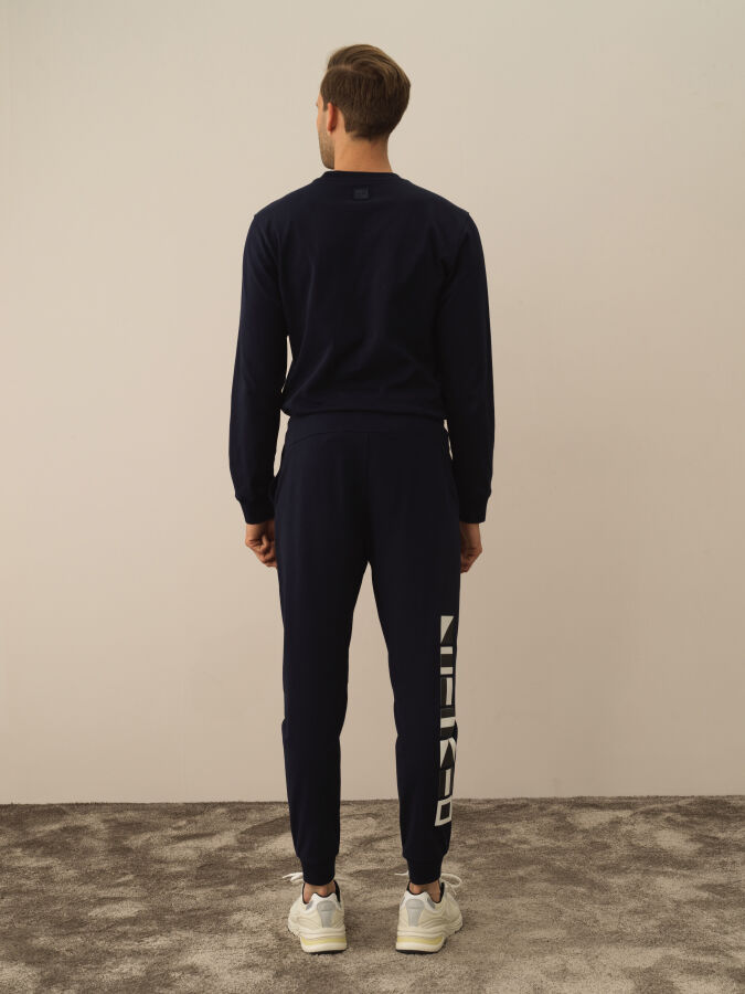 100% Cotton Regular Fit Sweat Pants - Xint