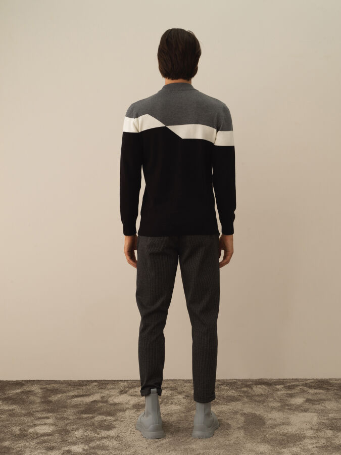 100% Cotton Regular Fit Sweater - Xint
