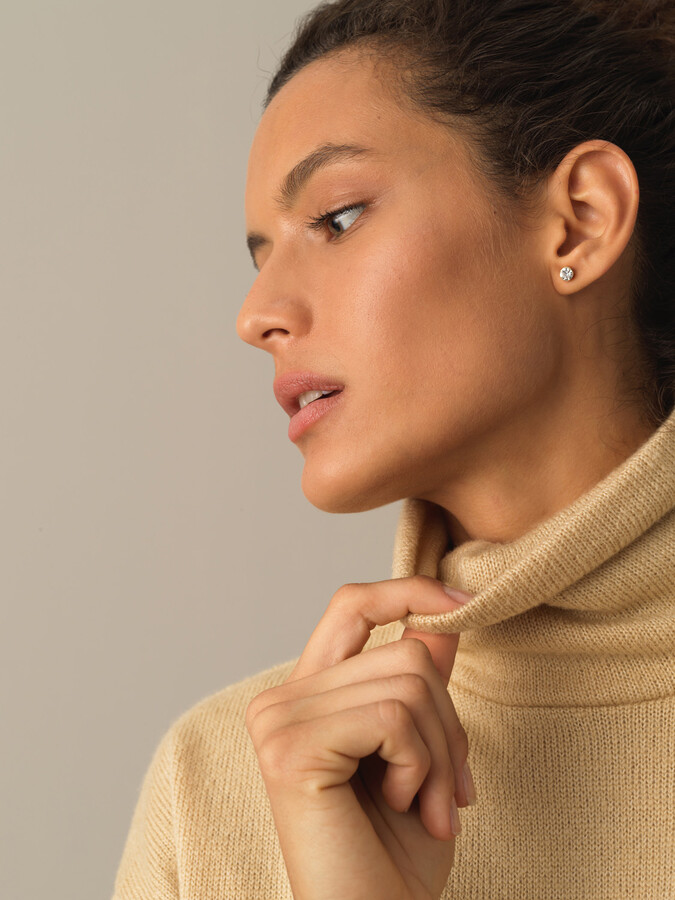 Bej Yumuşak Dokulu Oversize Crop - Xint