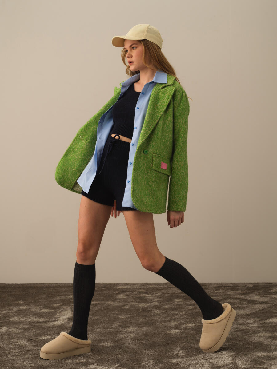 Buttoned Regular Fit Jacket - 3