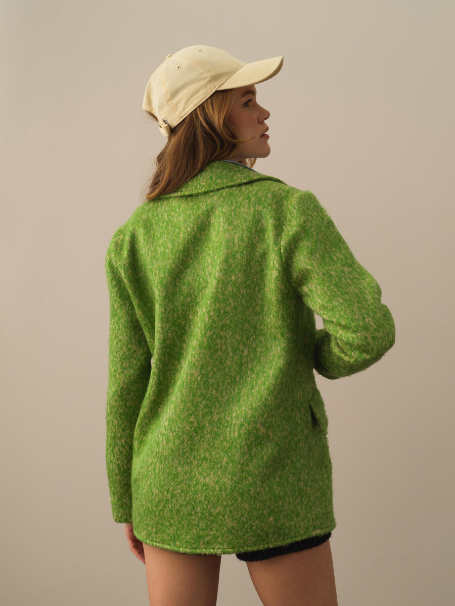 Buttoned Regular Fit Jacket - 5