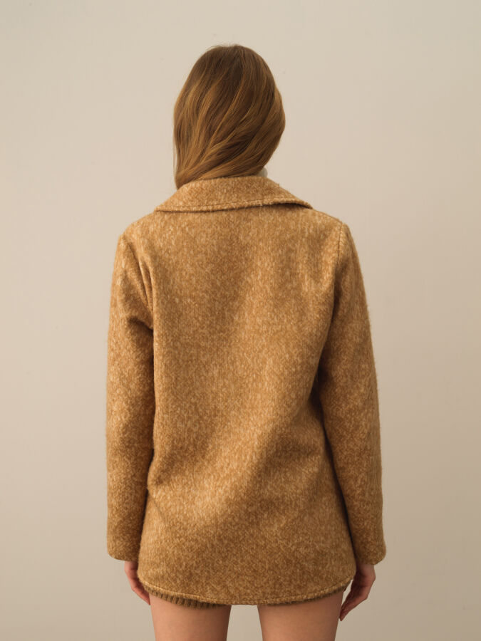 Buttoned Regular Fit Jacket - Xint