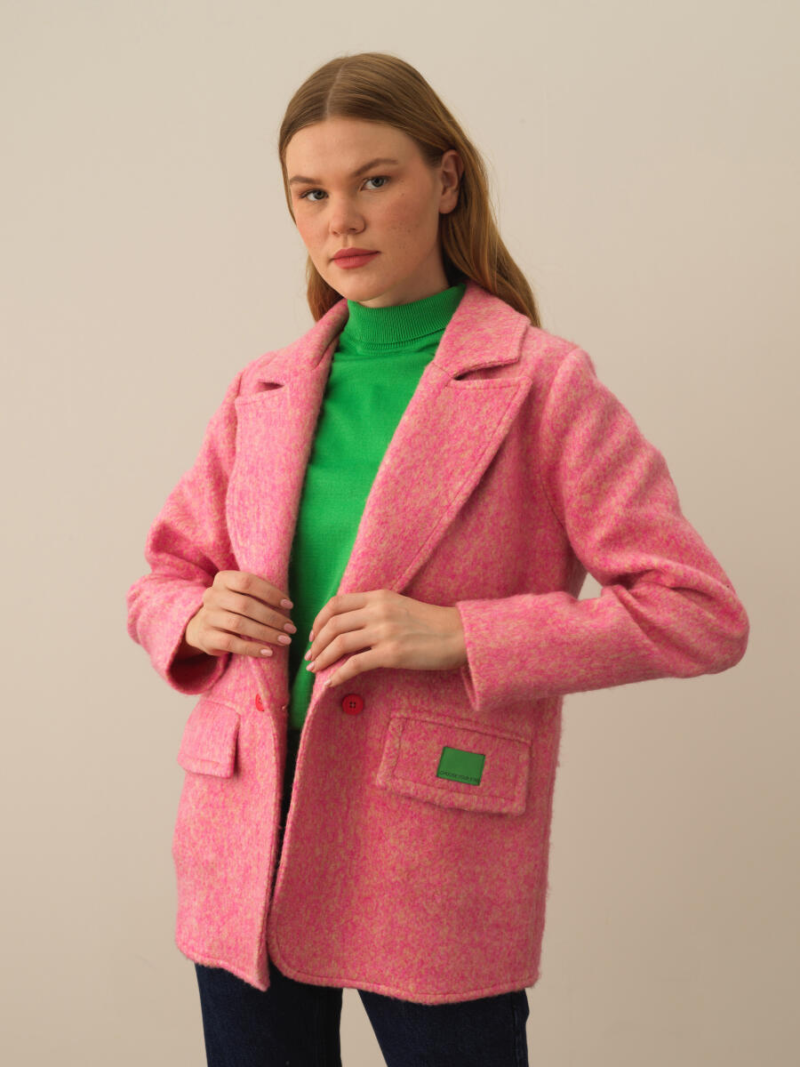 Buttoned Regular Fit Jacket