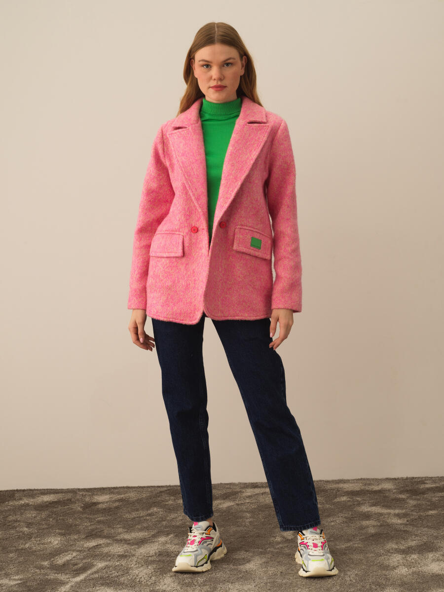 Buttoned Regular Fit Jacket - 2