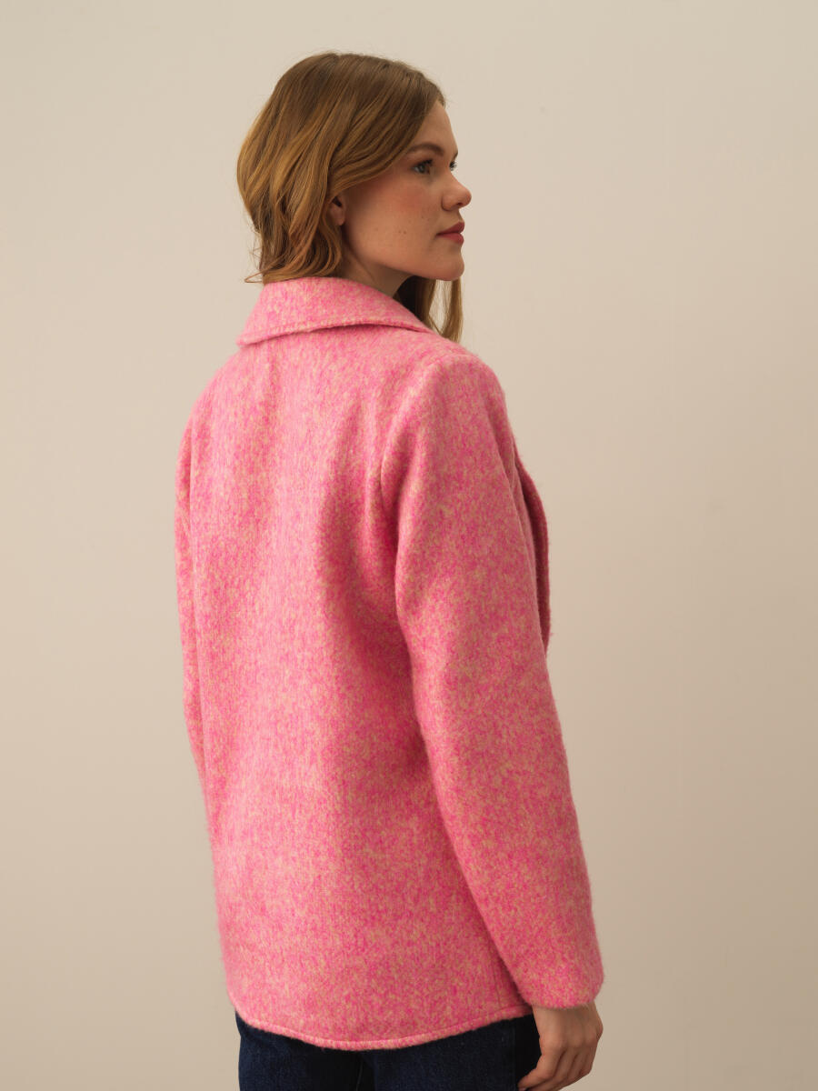 Buttoned Regular Fit Jacket - 4