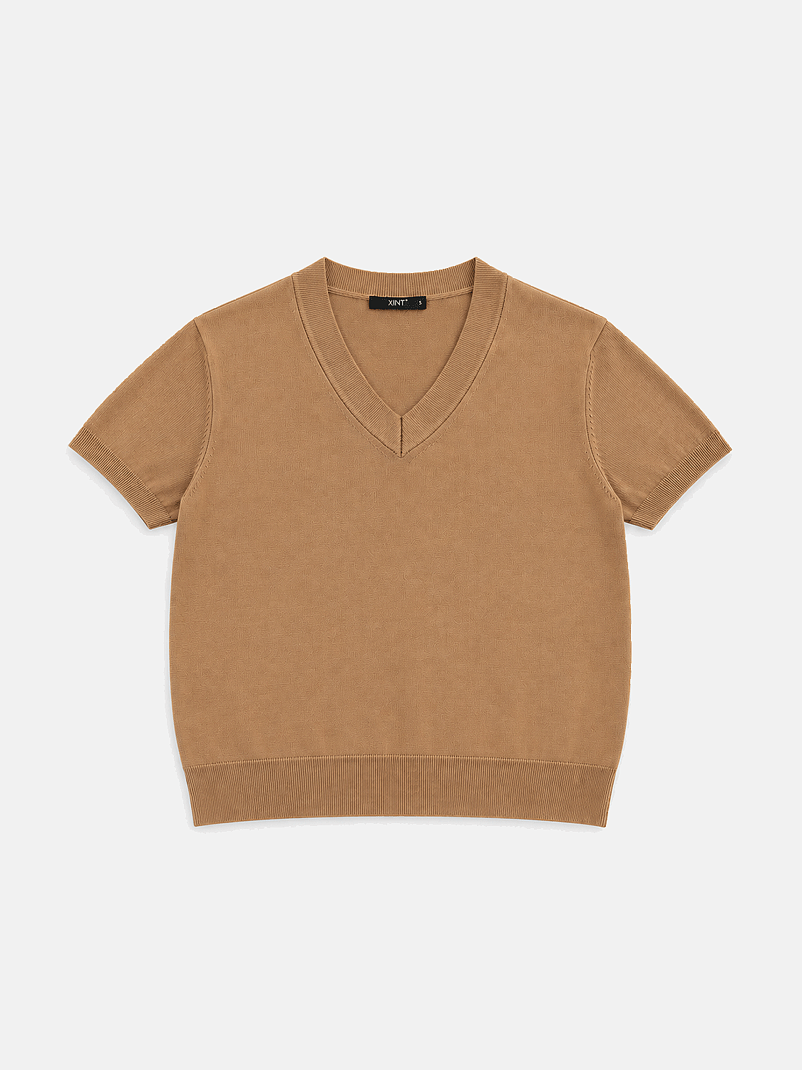 Camel Regular Fit V Yaka Kazak - 1