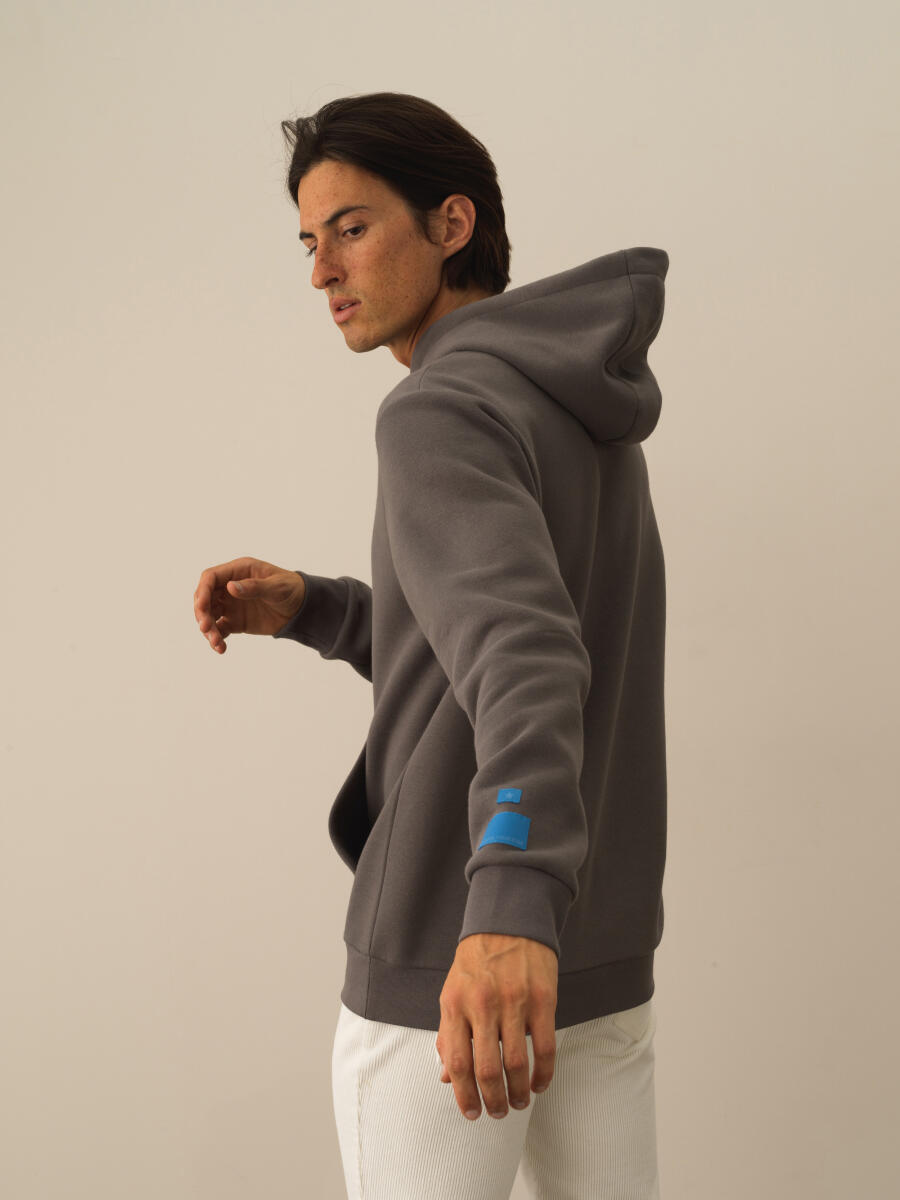 Cotton Hooded Regular Fit Sweatshirt - 3