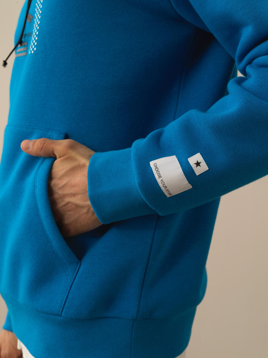 Cotton Hooded Regular Fit Sweatshirt - 3