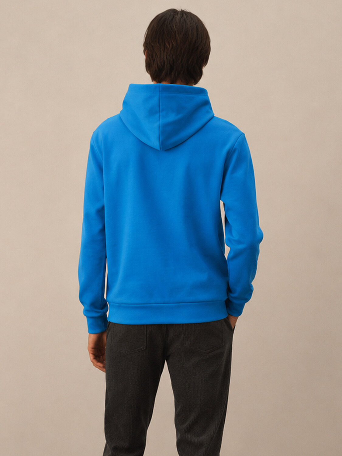 Cotton Hooded Regular Fit Sweatshirt - 3