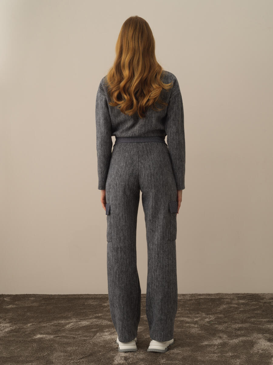 Cotton Oversized Cargo Pants - 5