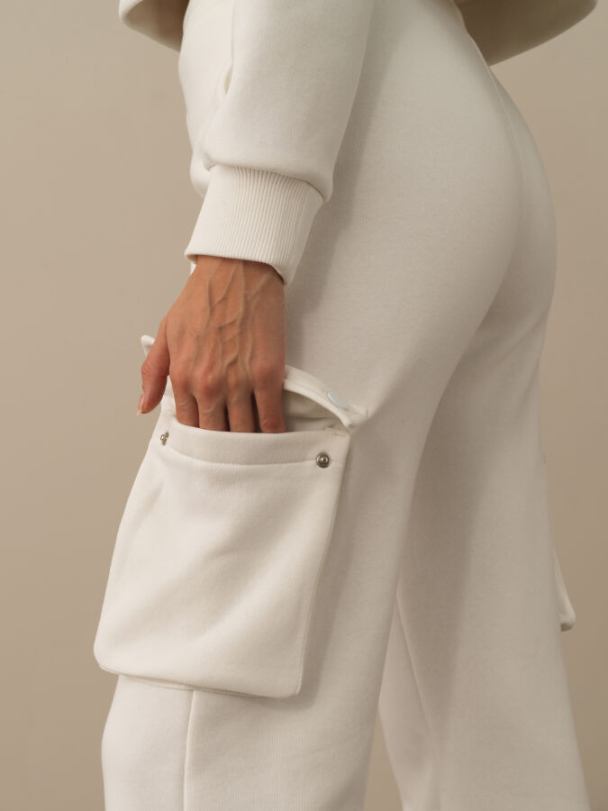 Cotton Oversized Cargo Pants - Xint