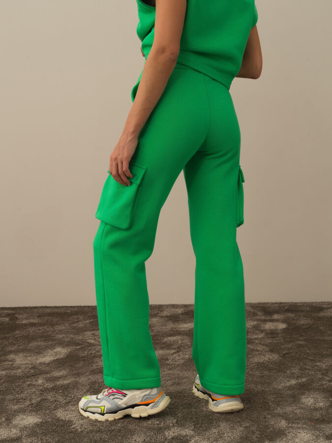Cotton Oversized Cargo Pants - Xint