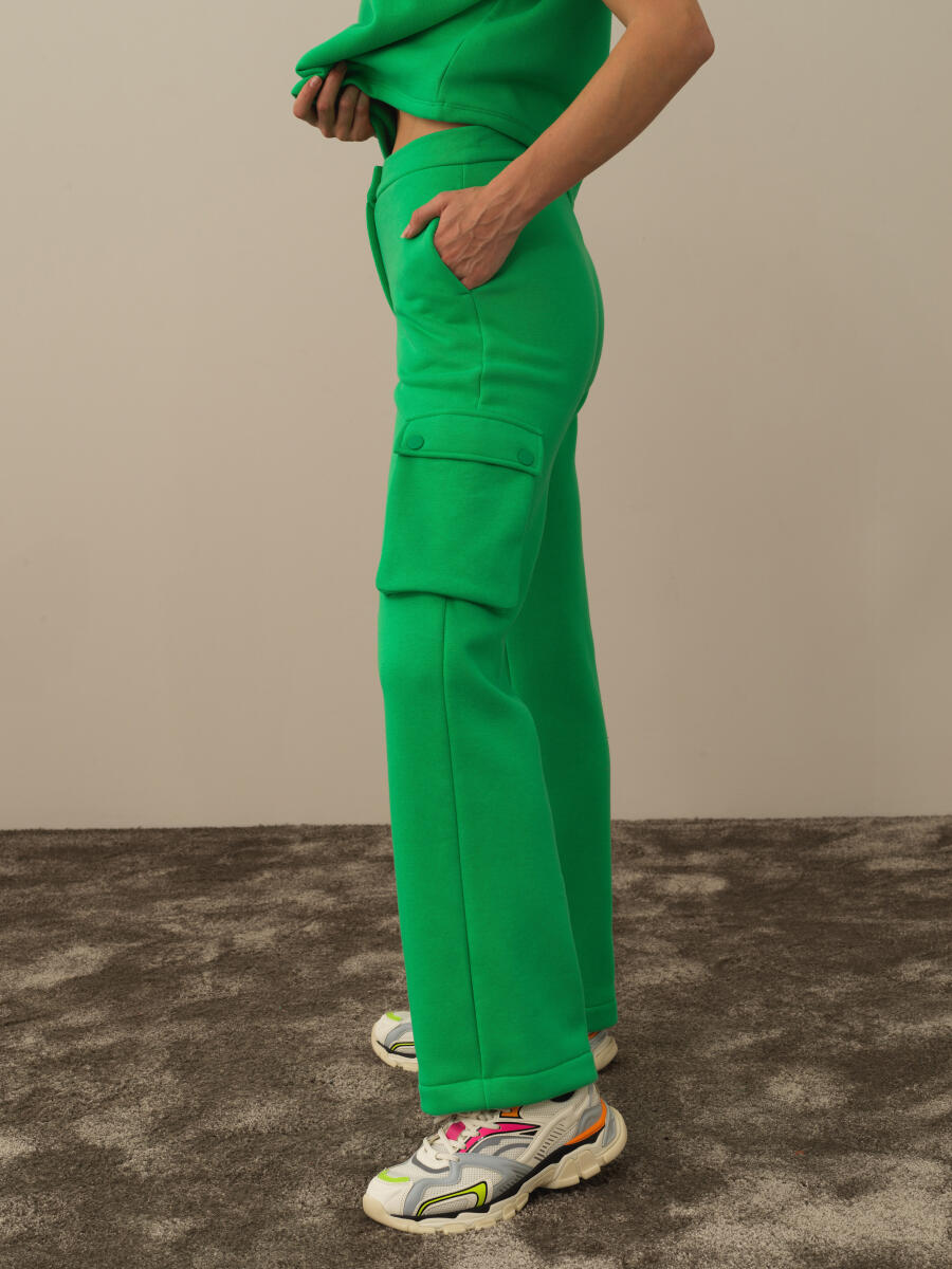 Cotton Oversized Cargo Pants