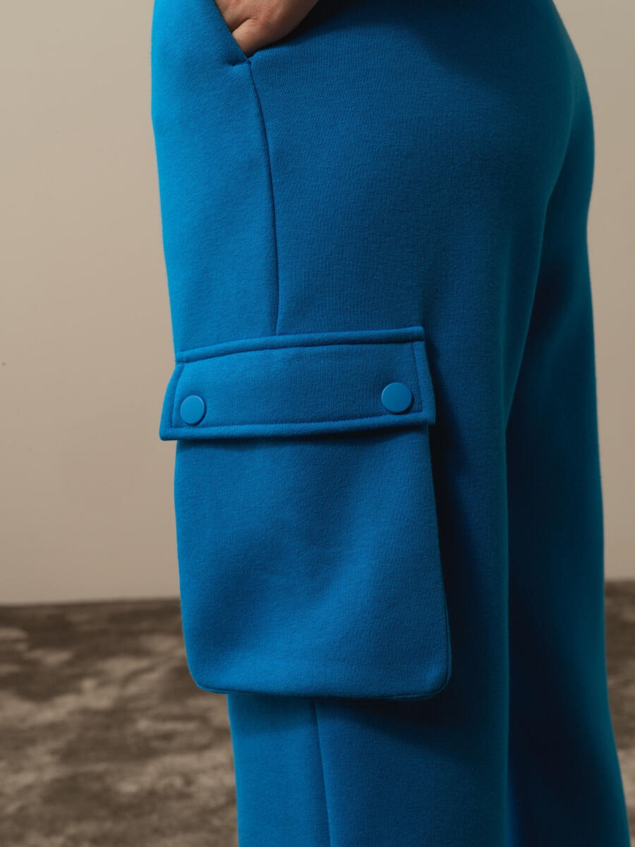 Cotton Oversized Cargo Pants - 3