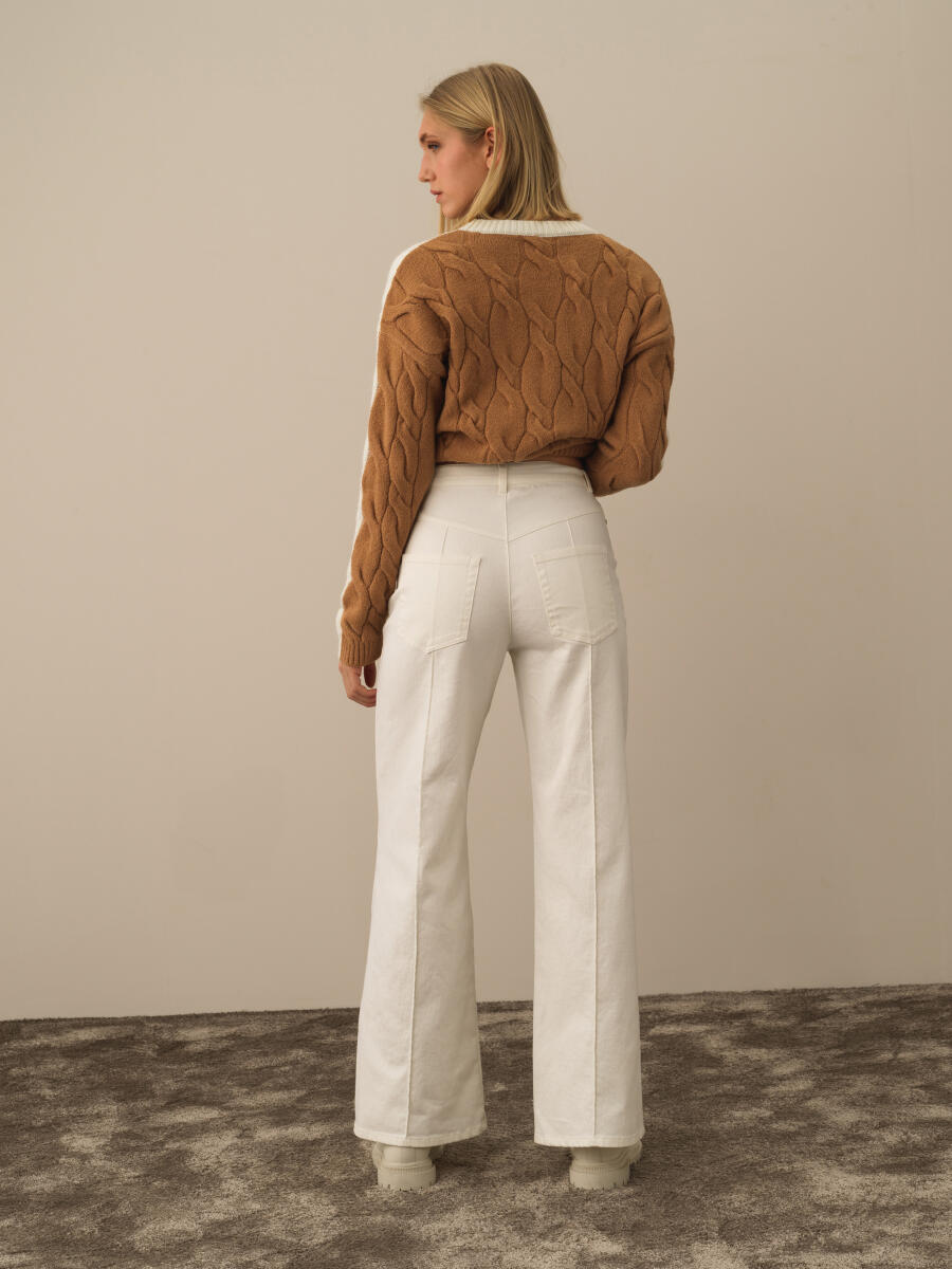 Cotton Oversized Pants - 5