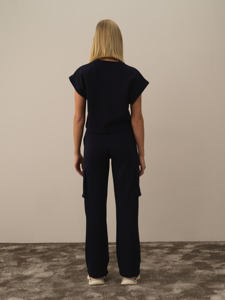 Cotton Oversized Printed Sweatshirt - 4