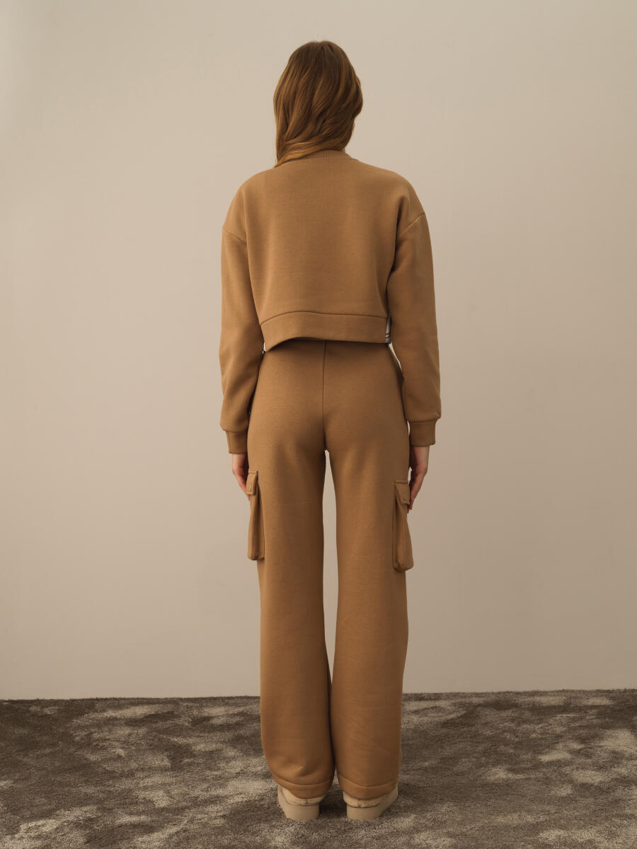 Cotton Oversized Printed Sweatshirt - 4