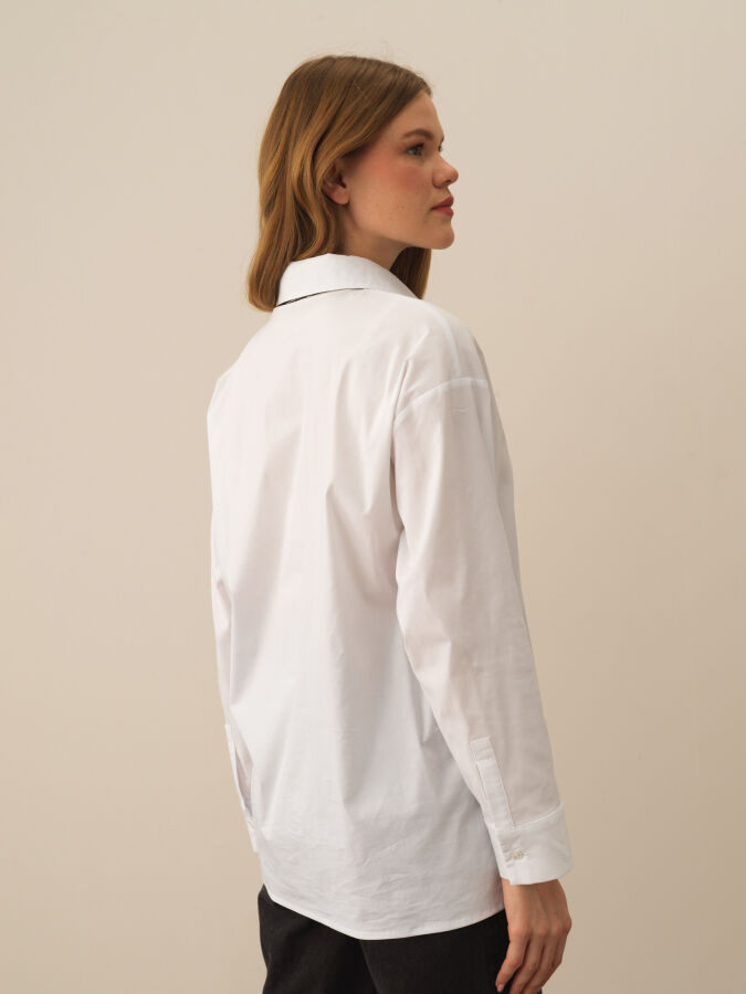 Cotton Oversized Shirt - Xint