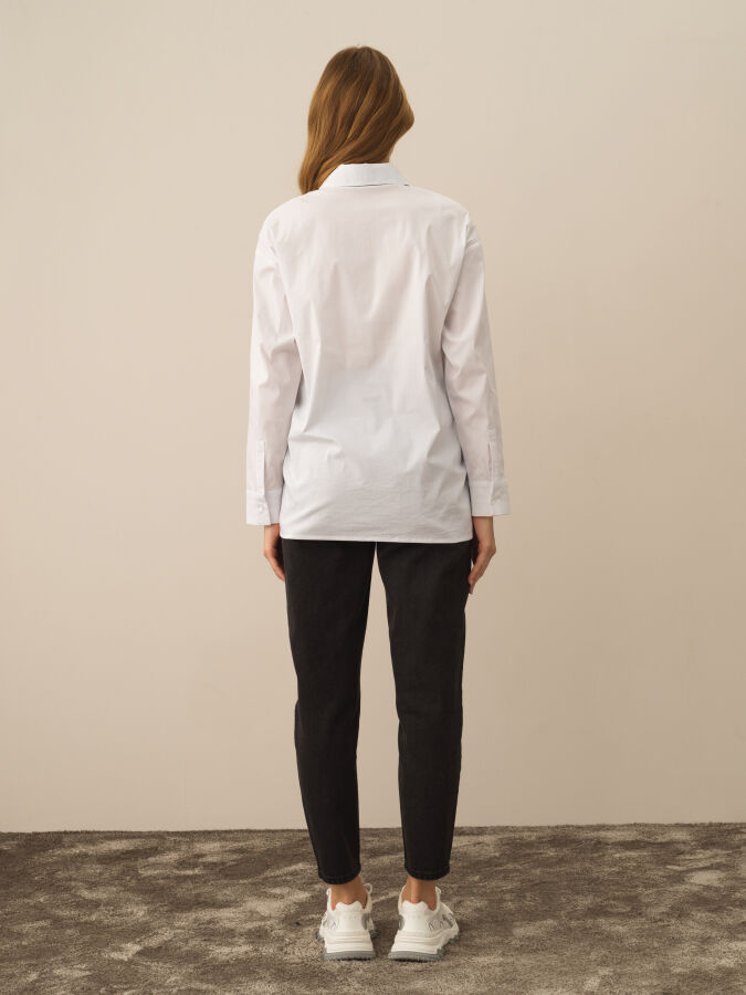 Cotton Oversized Shirt - Xint