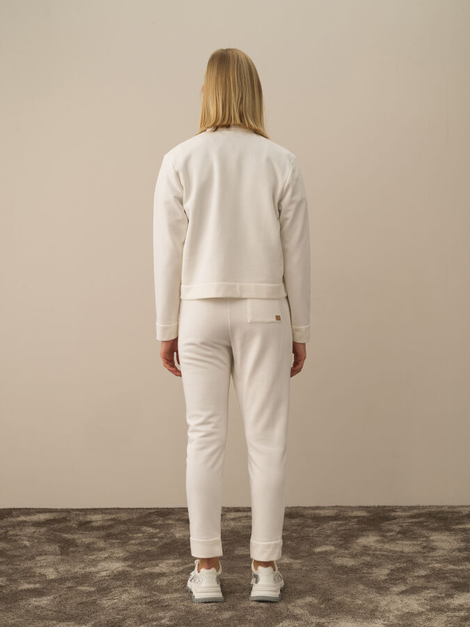 Cotton Oversized Sweat Jacket - Xint