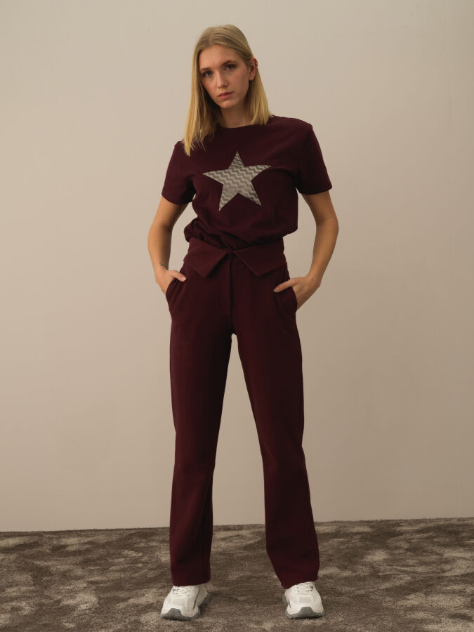 Cotton Oversized Sweat Pants - Xint