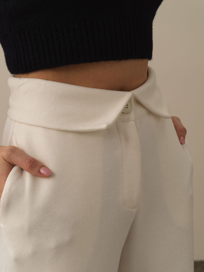Cotton Oversized Sweat Pants - Xint
