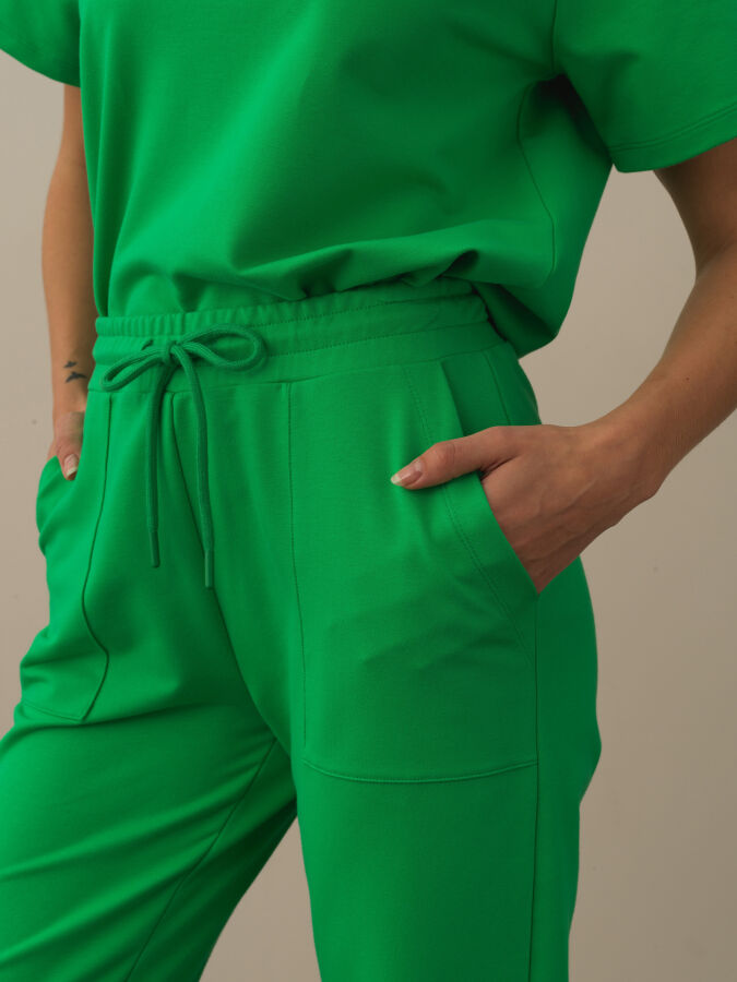 Cotton Oversized Sweat Pants - Xint