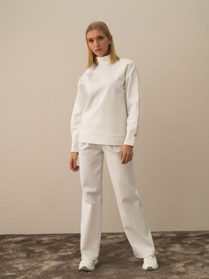 Cotton Oversized Sweatshirt - Xint