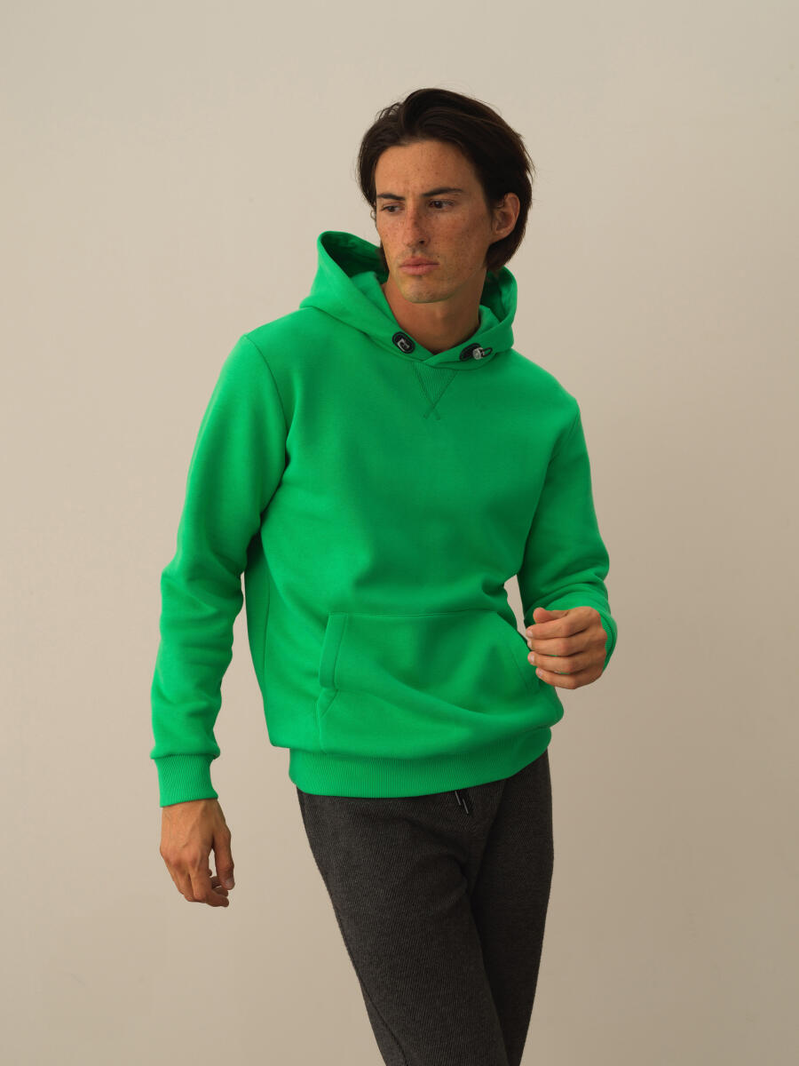 Cotton Regular Fit Back Printed Sweatshirt - 2