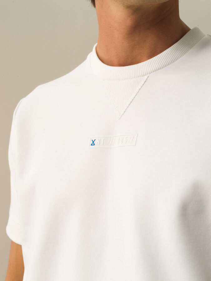 Cotton Regular Fit Back Printed T-Shirt - Xint