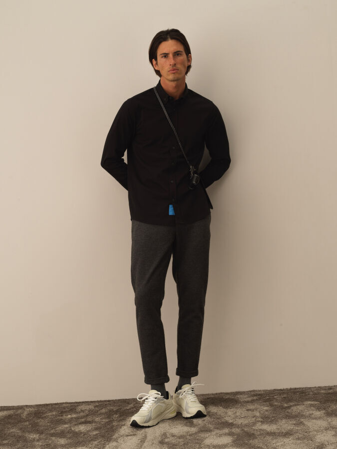 Cotton Regular Fit Basic Shirt - Xint