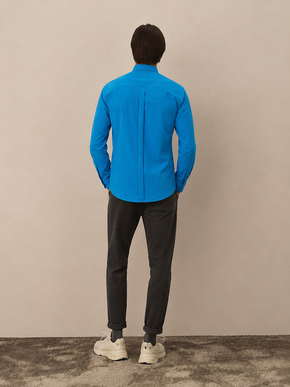 Cotton Regular Fit Basic Shirt - 4