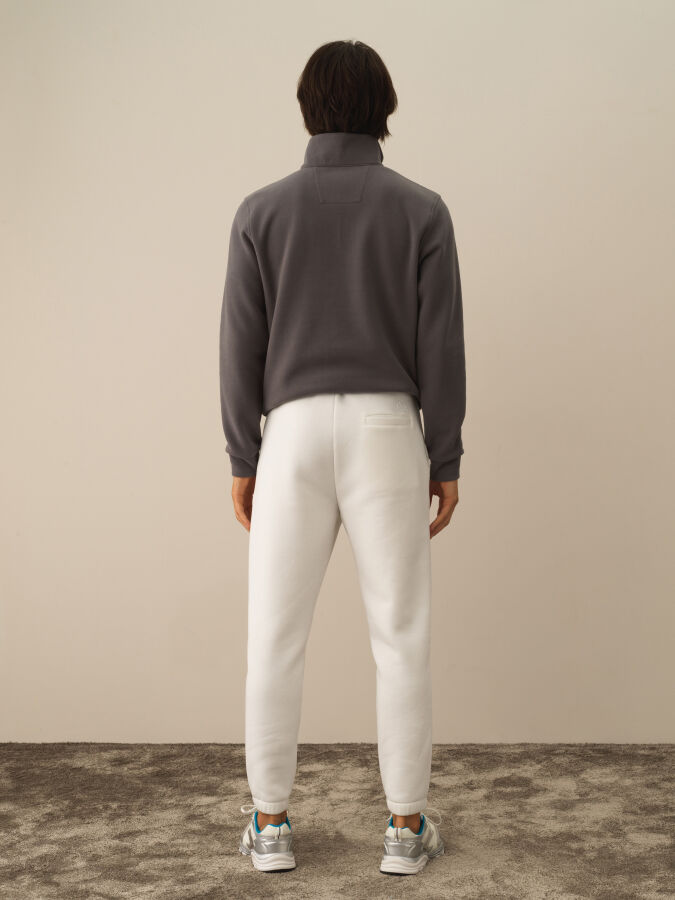 Cotton Regular Fit Basic Sweat Pants - Xint