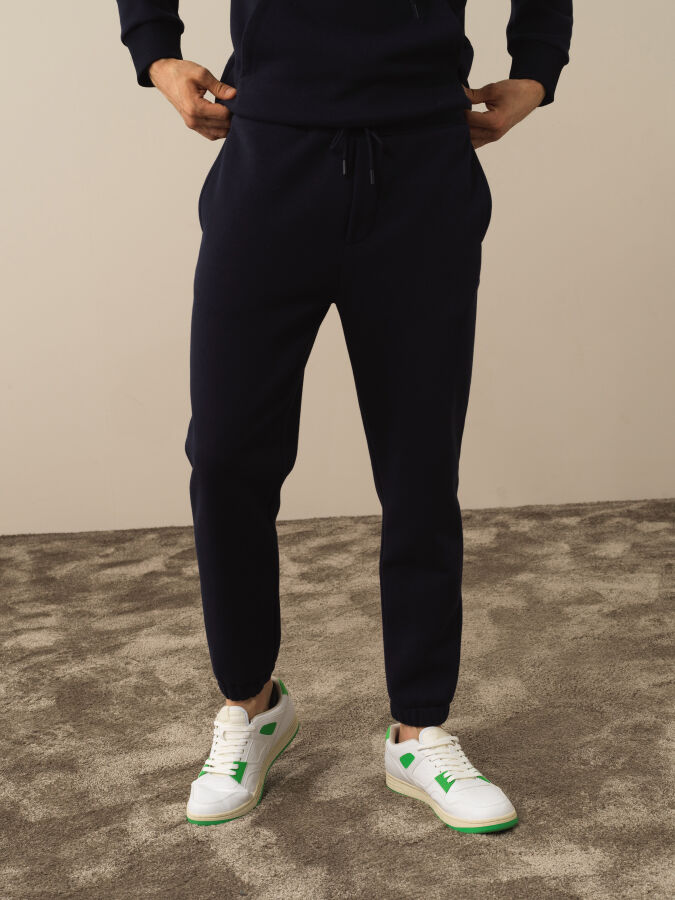Cotton Regular Fit Basic Sweat Pants - Xint