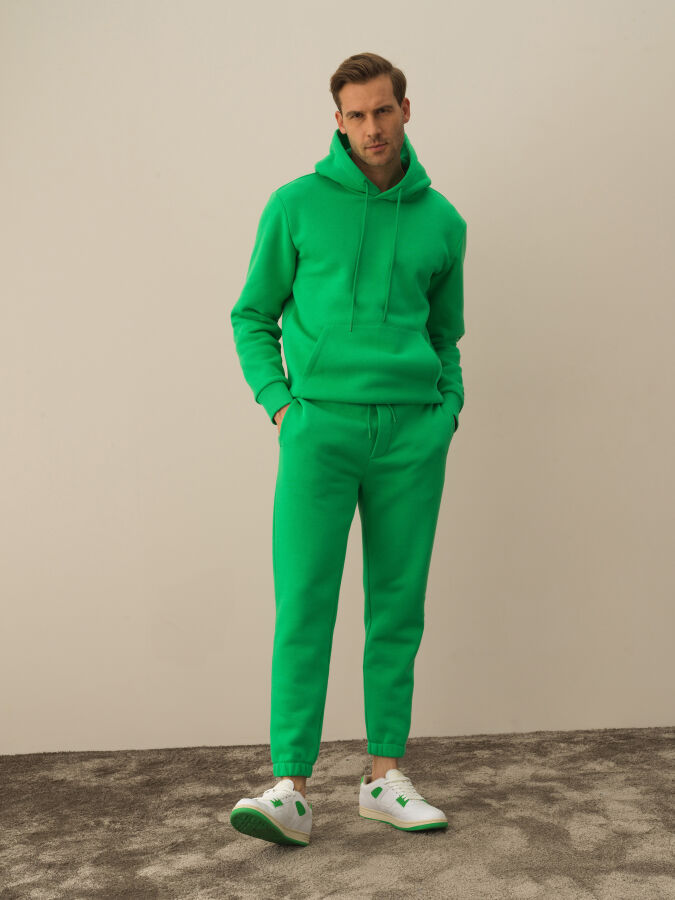 Cotton Regular Fit Basic Sweat Pants - Xint